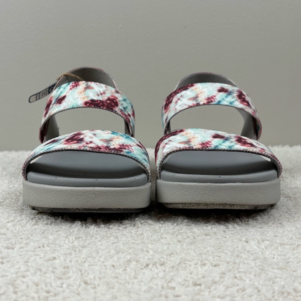 Keen Sandals Womens 8 Elle Backstrap in Andorra Tie Dye Open Toe Strappy 1026043 - Picture 8 of 14